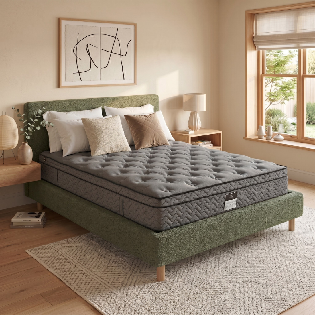 Matelas hybride, haut de gamme, soutien équilibré - Collection BIO Luxury