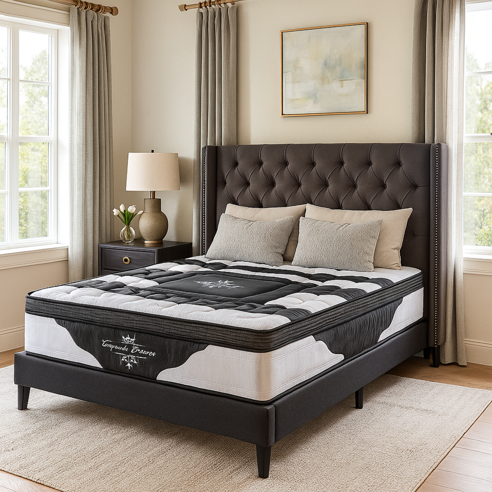 Matelas Ambassador Série limitée : surmatelas latex intégré