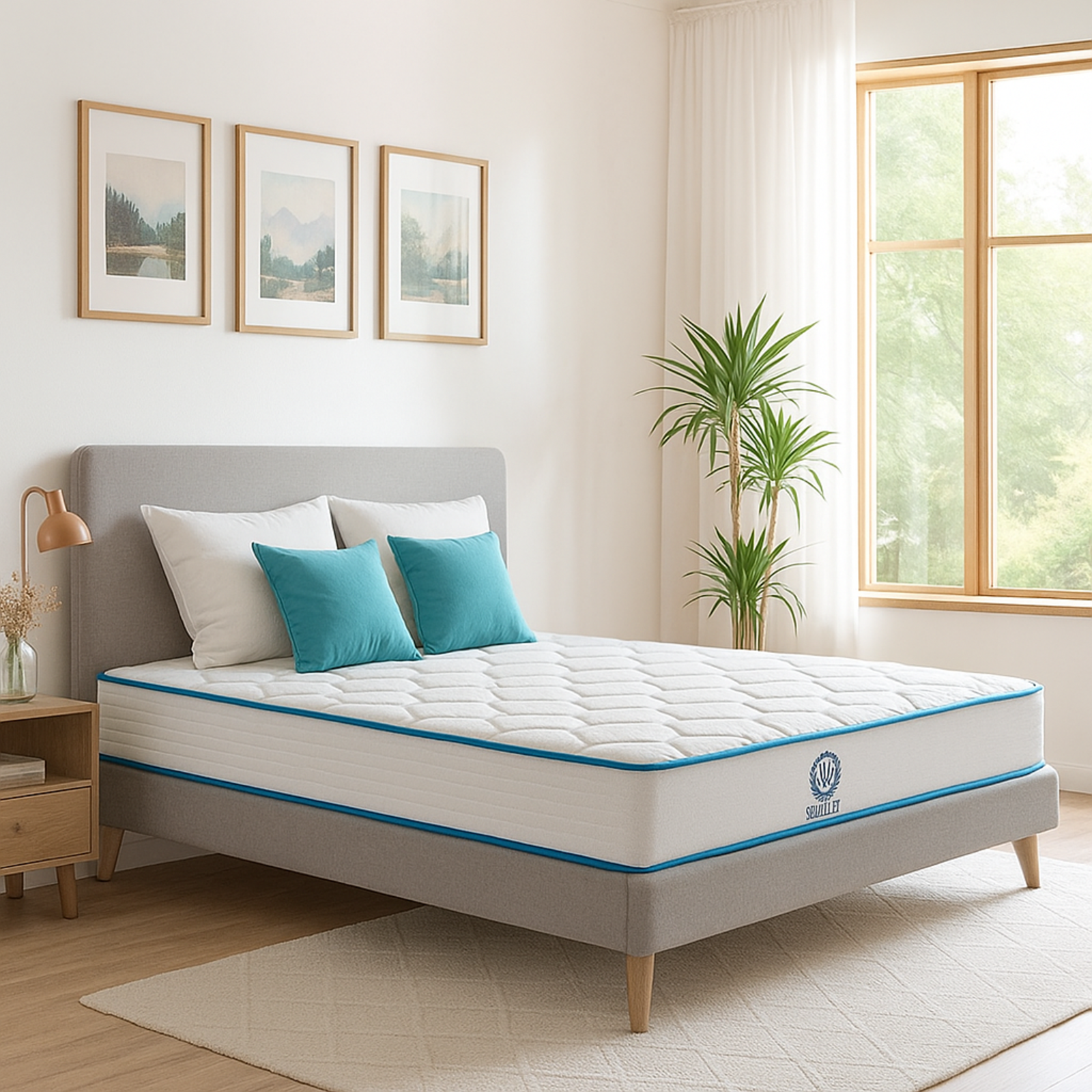 Matelas Métropole : Mémoire de forme et Ressorts