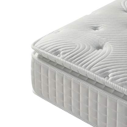 Latex, spring, and memory foam mattress, 27 cm thick, lightweight and joint-relieving - Perle Collection