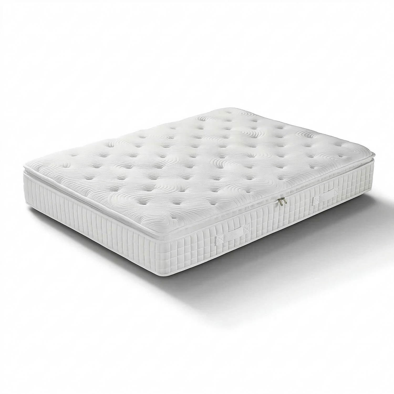 Latex, spring, and memory foam mattress, 27 cm thick, lightweight and joint-relieving - Perle Collection