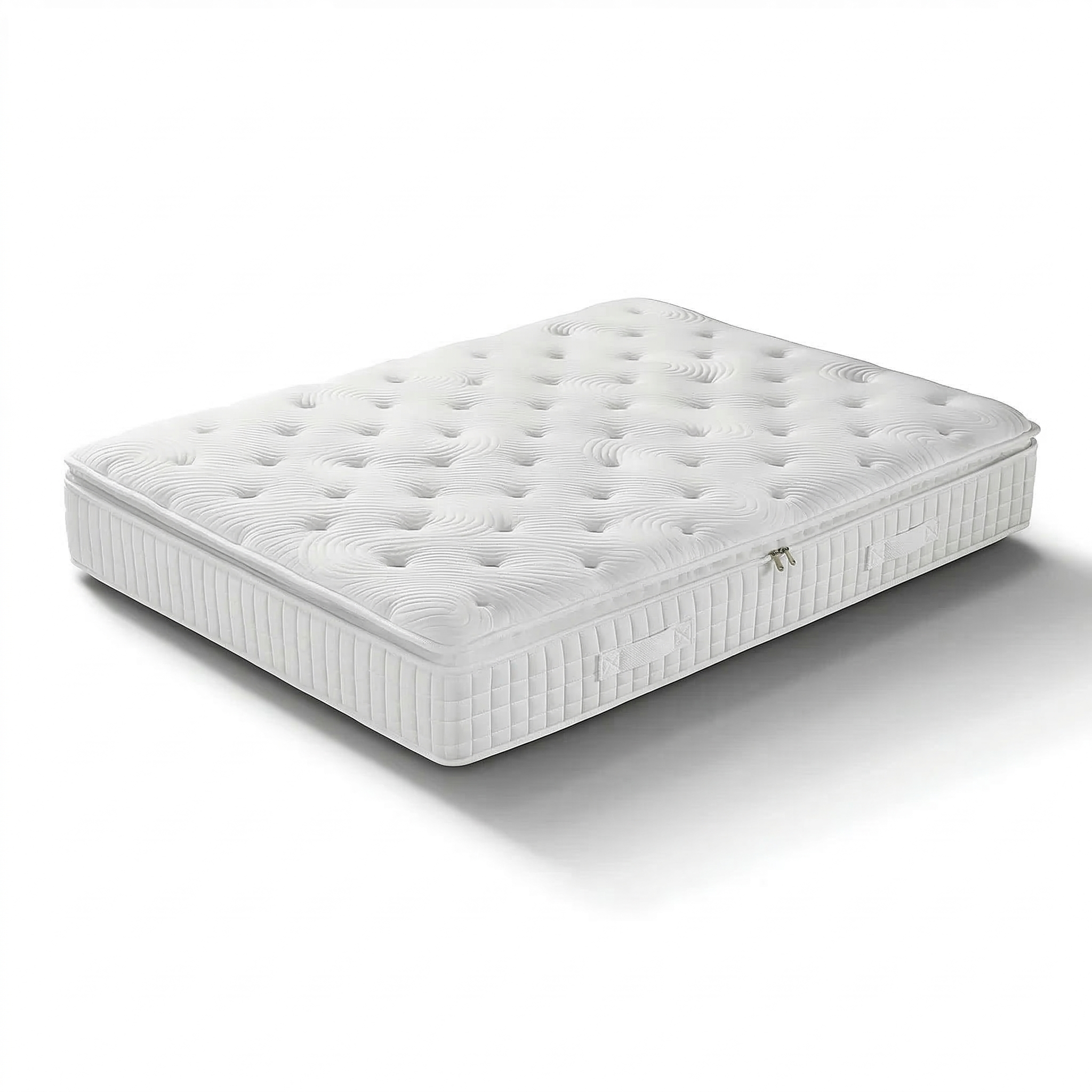 Latex, spring, and memory foam mattress, 27 cm thick, lightweight and joint-relieving - Perle Collection