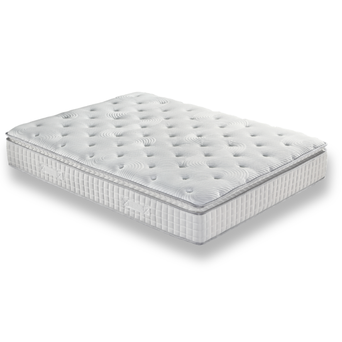 Matelas ressorts, mémoire de forme, soulagement articulaire - Collection Perle