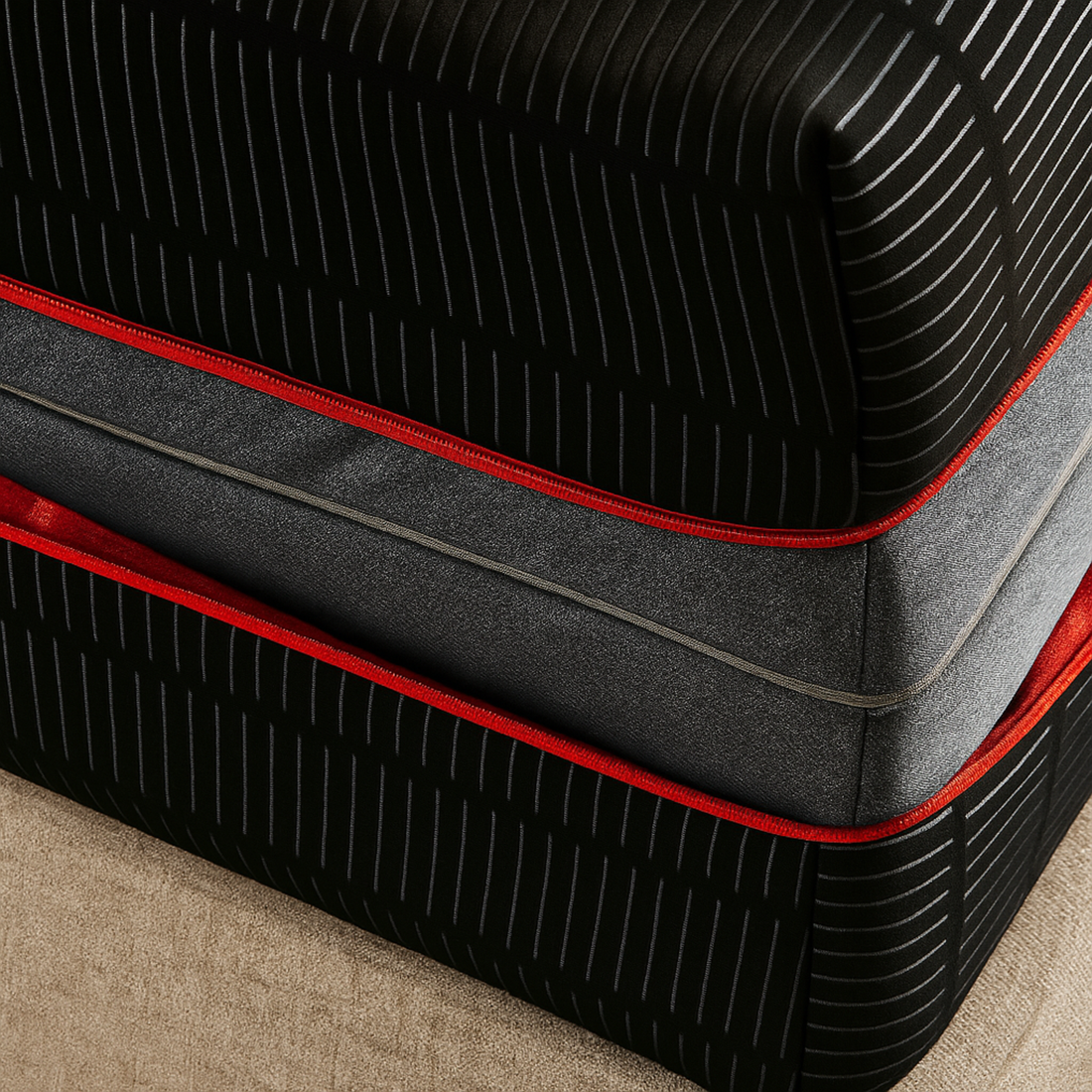 Matelas AIR FOAM® : mémoire de forme et ressorts carbone