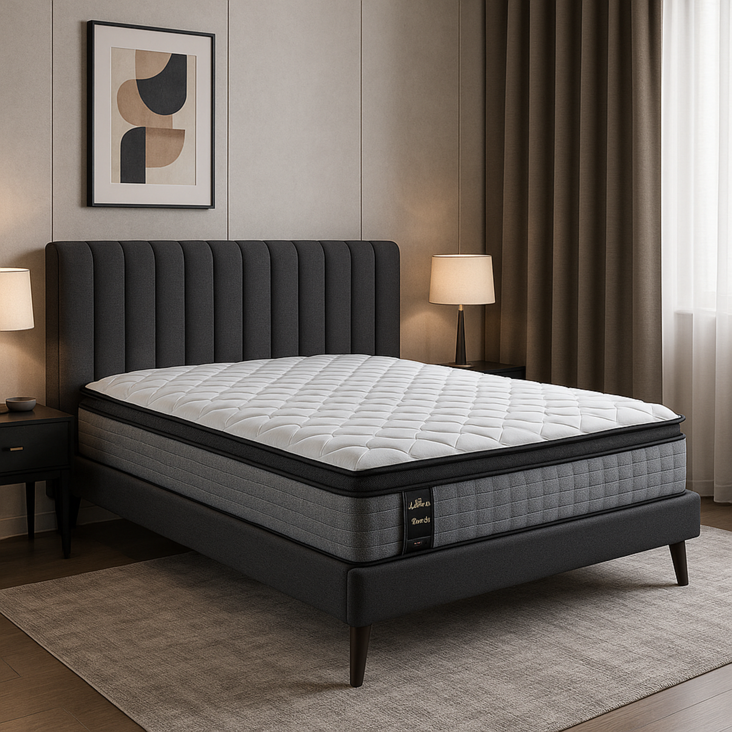 Matelas Nirvana : Mémoire de forme, Ressorts et Latex