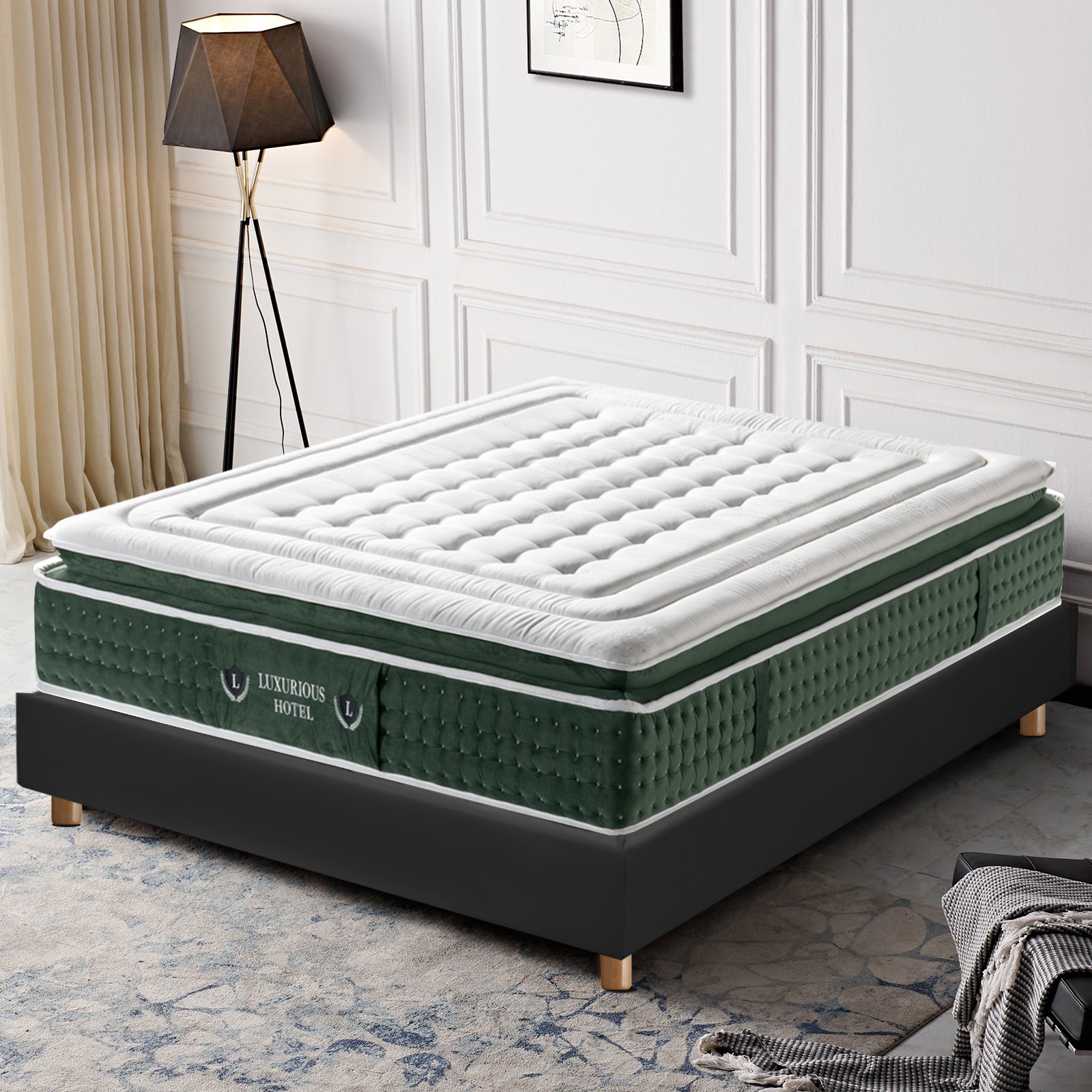 Emeraude Matratze: High-End-Matratze mit integrierter Matratzenauflage