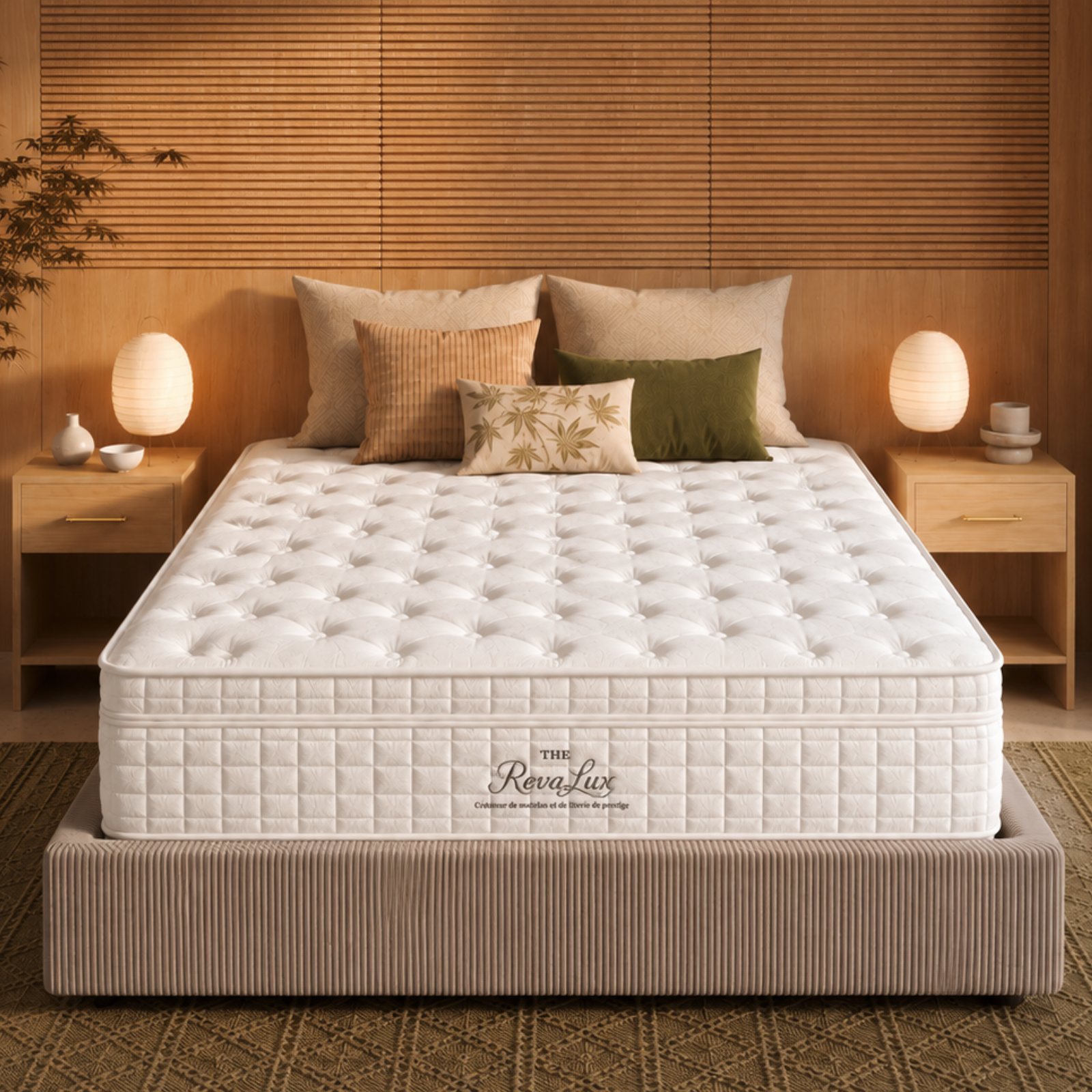 35cm latex mattress with horsehair, memory foam and pocket springs - Sampur Amethyst Collection