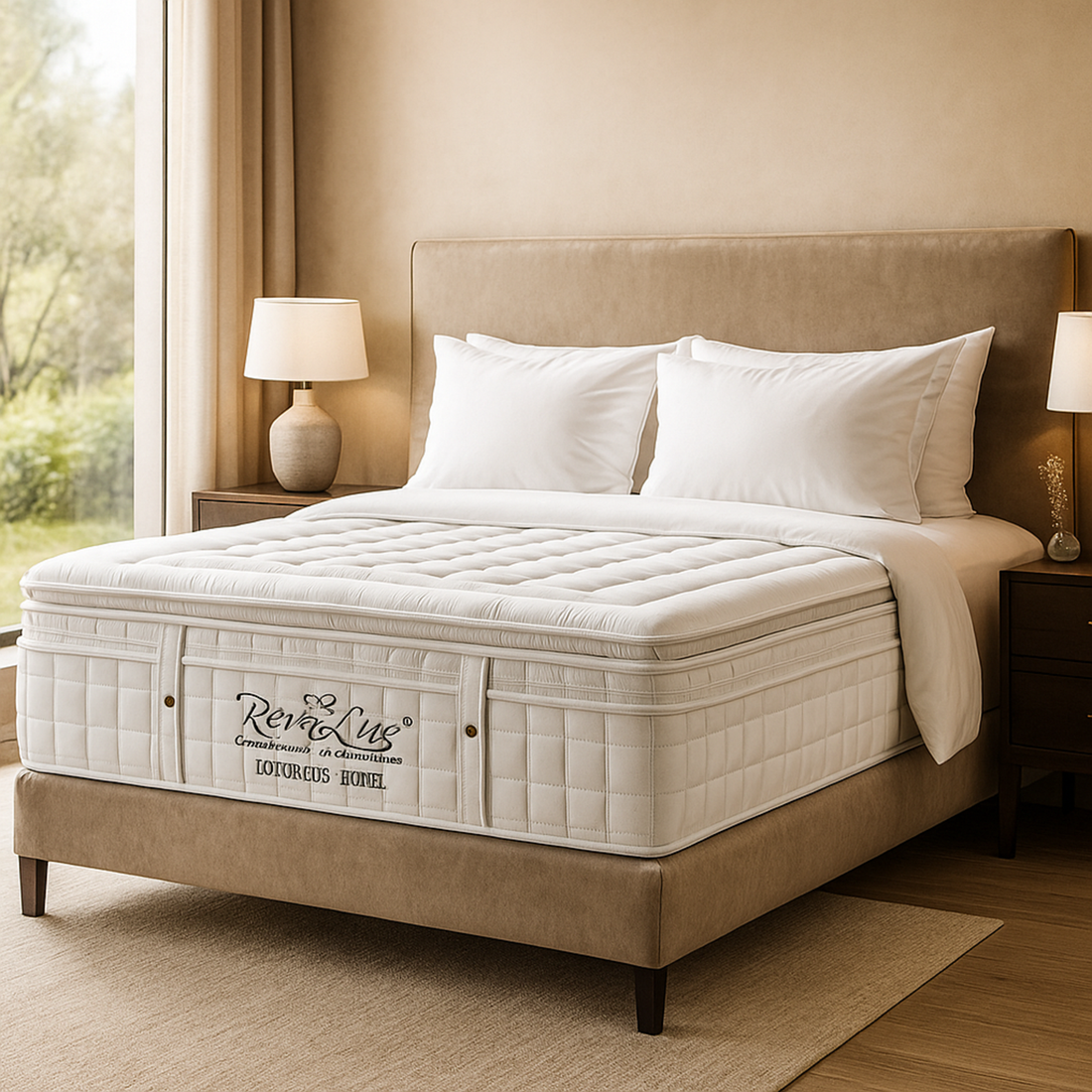 Matelas Diva Luxury Hotel : Matelas haut de gamme 38 cm Collection Prestige