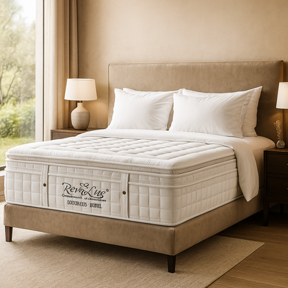 Matelas haut de gamme, 38 cm, réversible été/hiver - Collection Diva Luxury Hotel