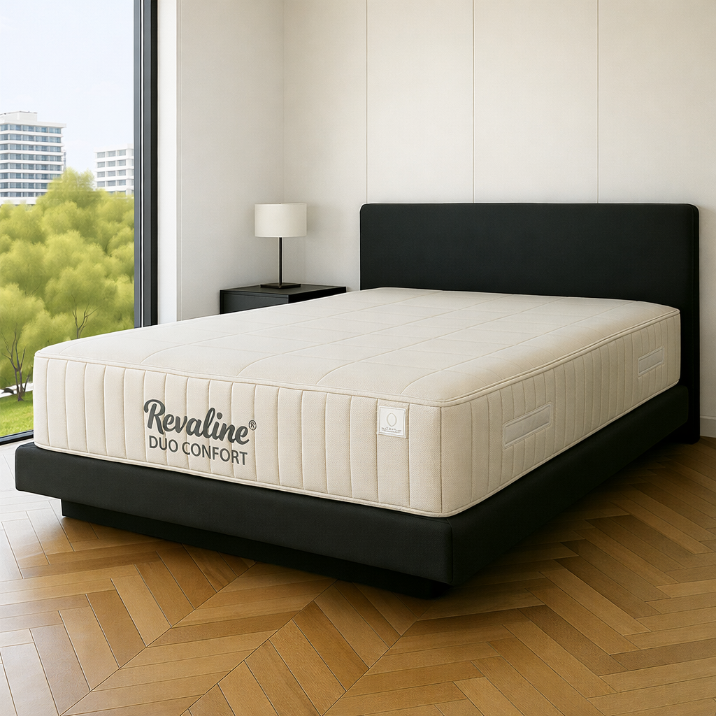 100% memory foam mattress, 25 cm, lumbar support - Duo Comfort Collection