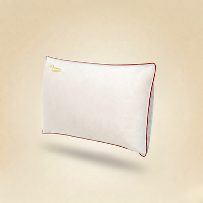100% duck feather pillow, medium-firm support, natural comfort - Feather Collection