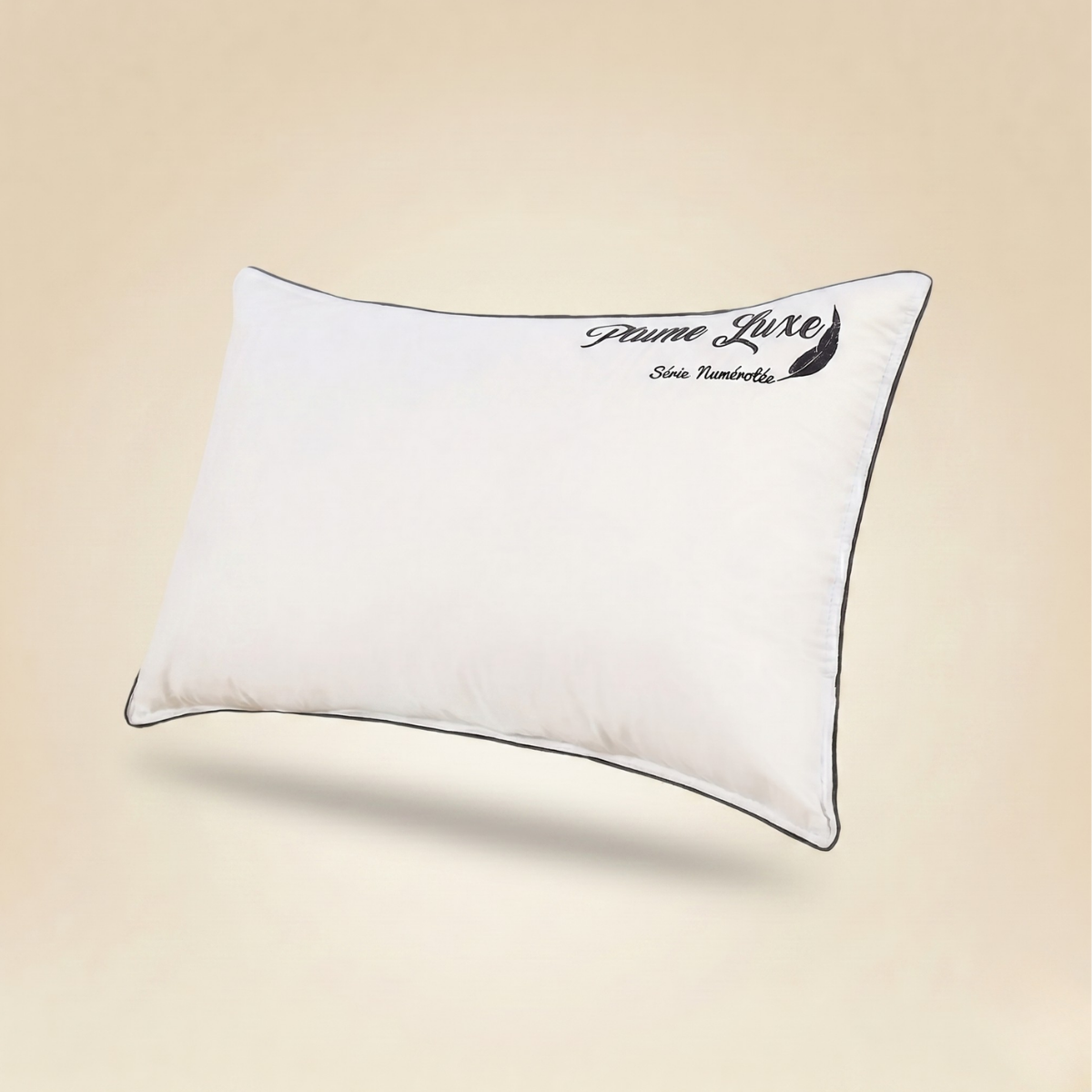 Duck feather pillow, cotton cover, ergonomic - Luxury Collection