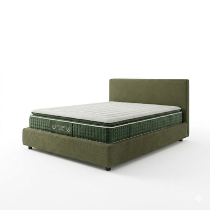 Ensemble literie complet avec lit coffre et matelas d&