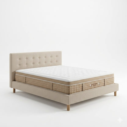 Ensemble avec lit fixe et matelas d&