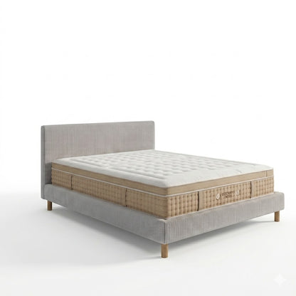 Ensemble avec lit fixe et matelas d&