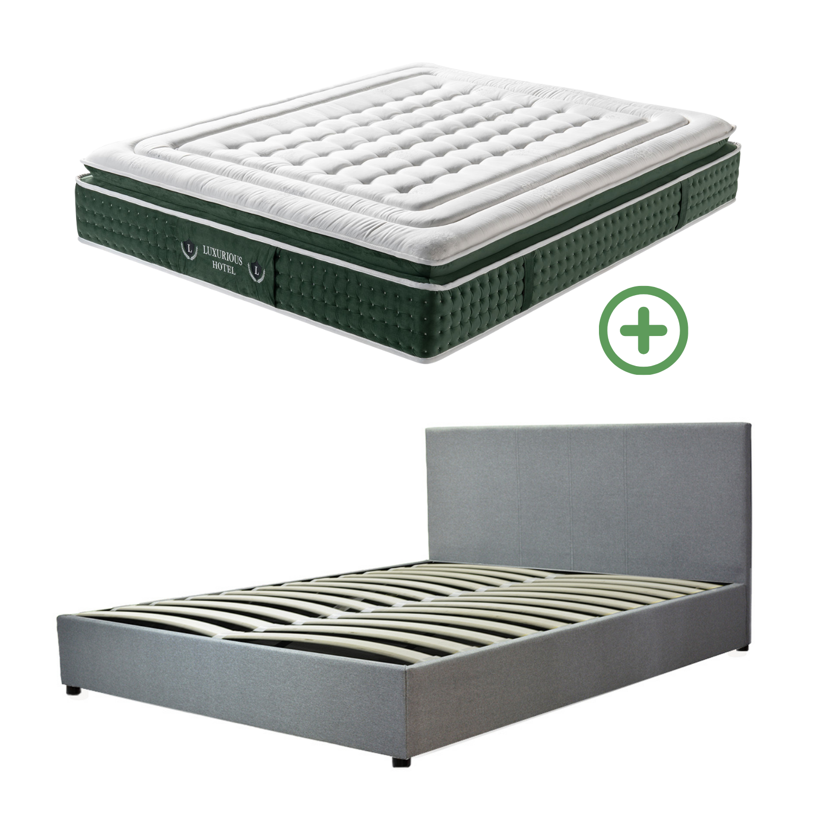 Cloud-Promo-Paket: Matratzenauflage + Bettdecke + Kissen