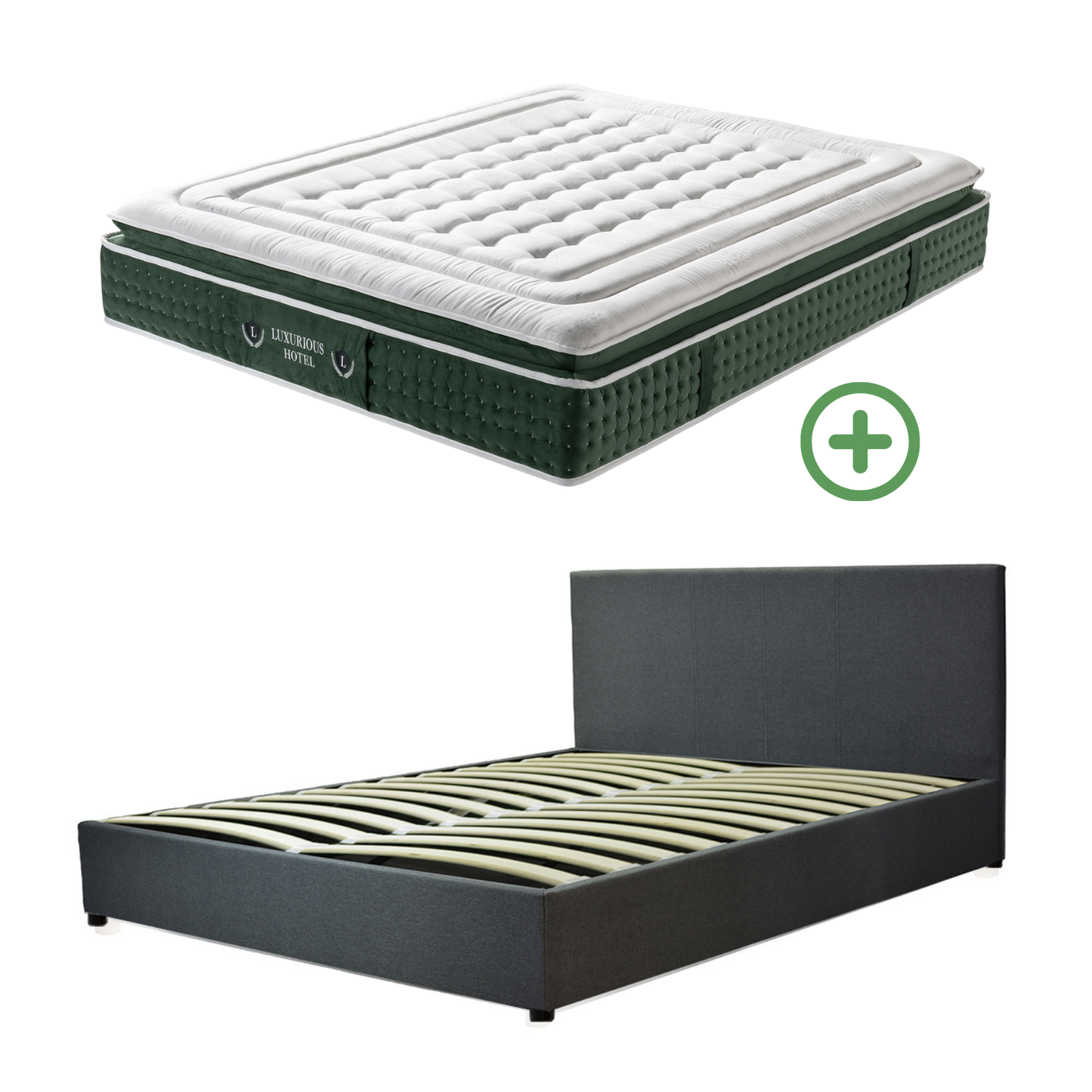 Cloud-Promo-Paket: Matratzenauflage + Bettdecke + Kissen