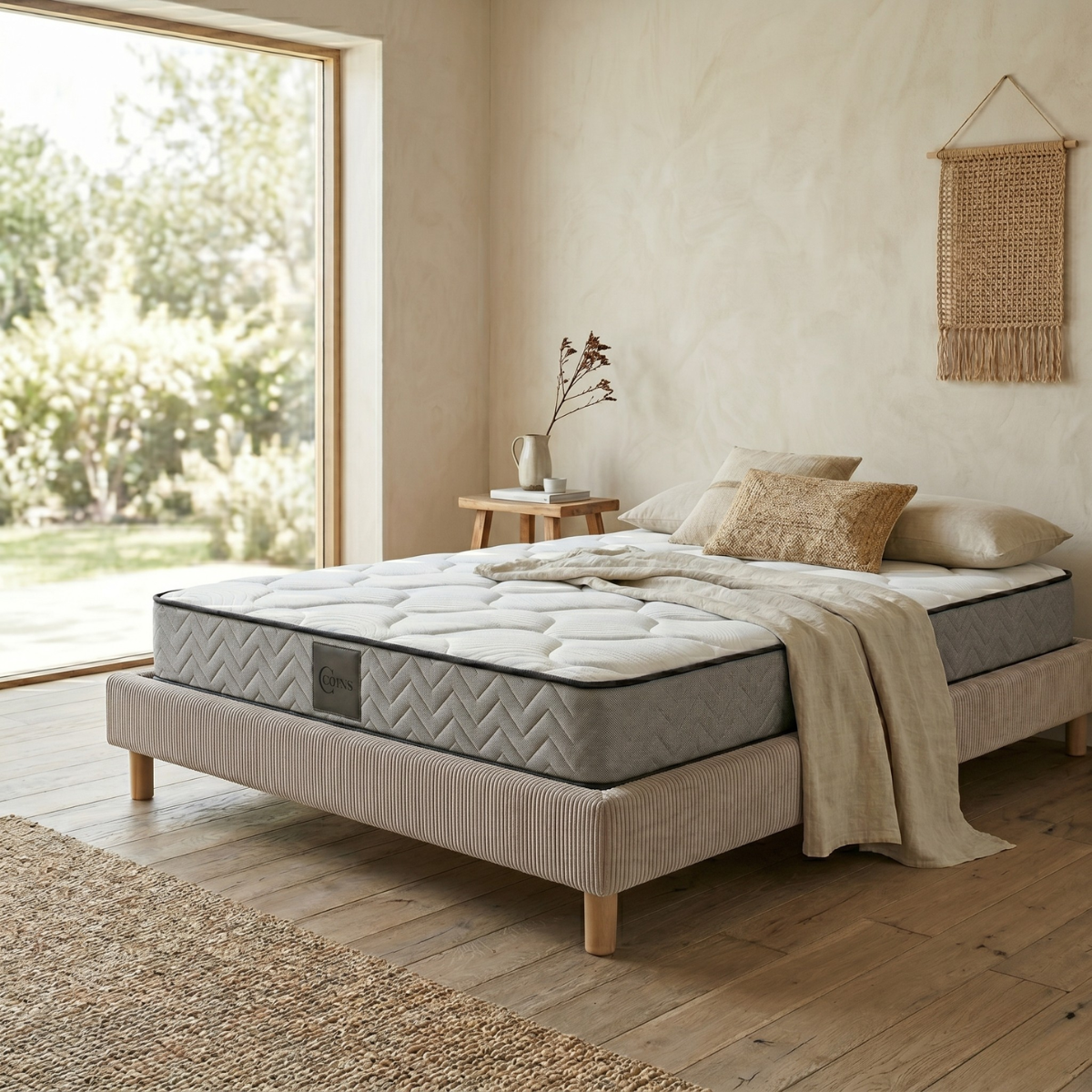 Back-to-School Pack: Bed base + Mattress + Duvet + Pillow