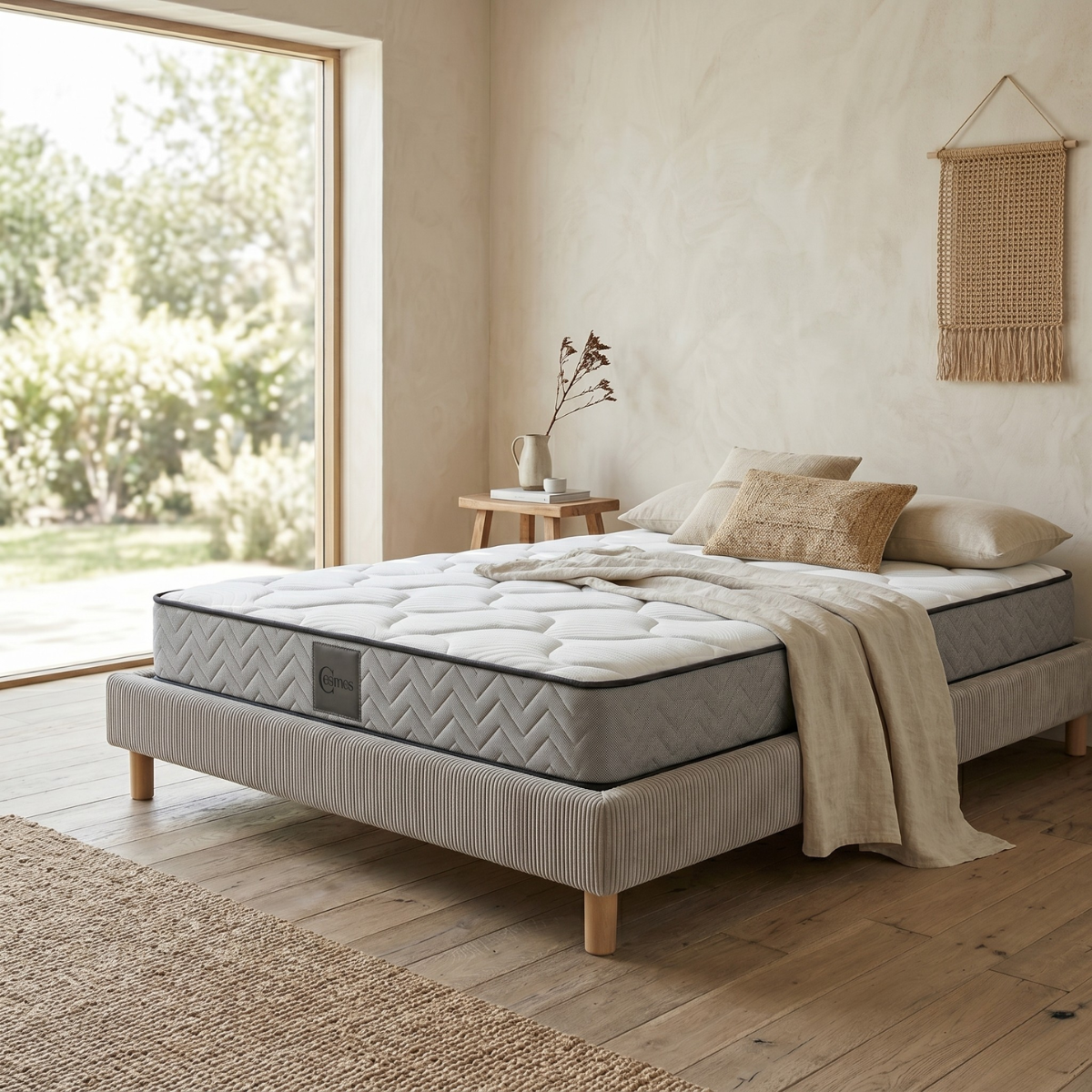 Back-to-School Pack: Bed base + Mattress + Duvet + Pillow