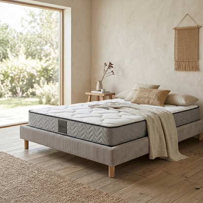 Back-to-School Pack: Bed base + Mattress + Duvet + Pillow