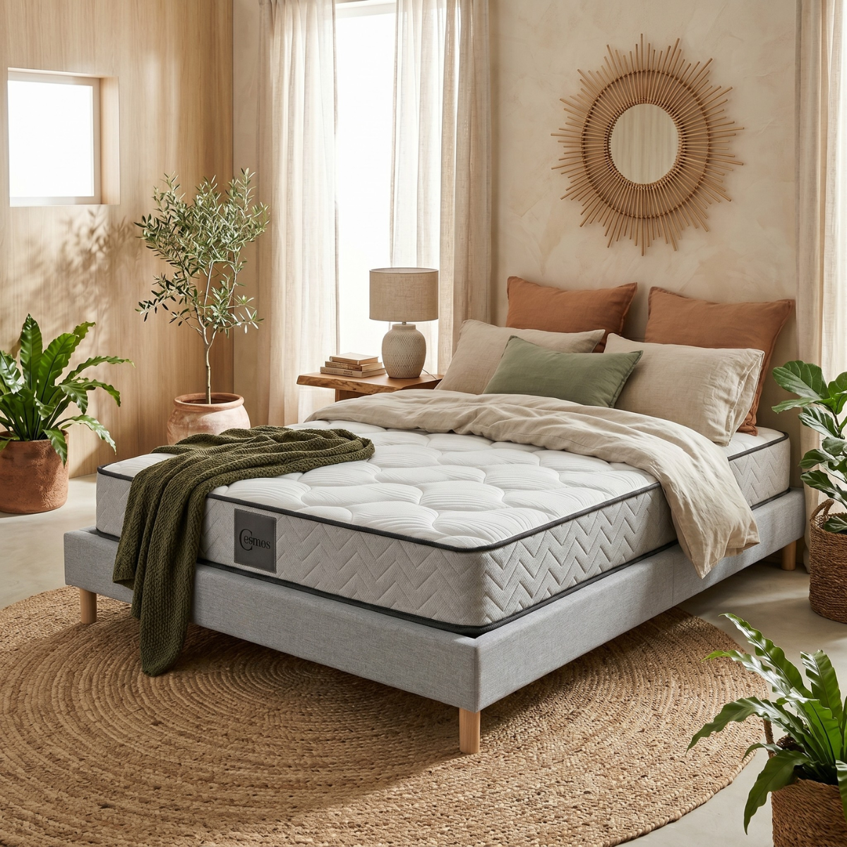 Back-to-School Pack: Bed base + Mattress + Duvet + Pillow