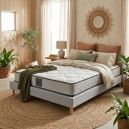 Back-to-School Pack: Bed base + Mattress + Duvet + Pillow