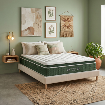 Ensemble literie complet avec lit et matelas d&