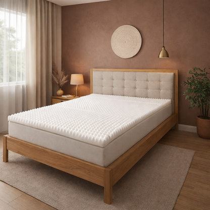 Memory foam mattress topper, 7 comfort zones – Cambridge Collection