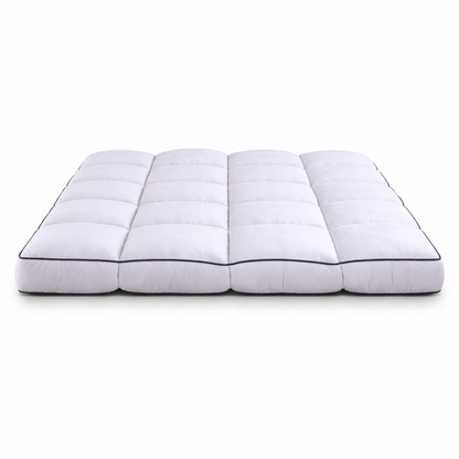 100% duck feather mattress topper, soft and ergonomic - XXL Feather Collection