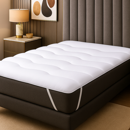 Surmatelas Nuage : microfibre et protège matelas