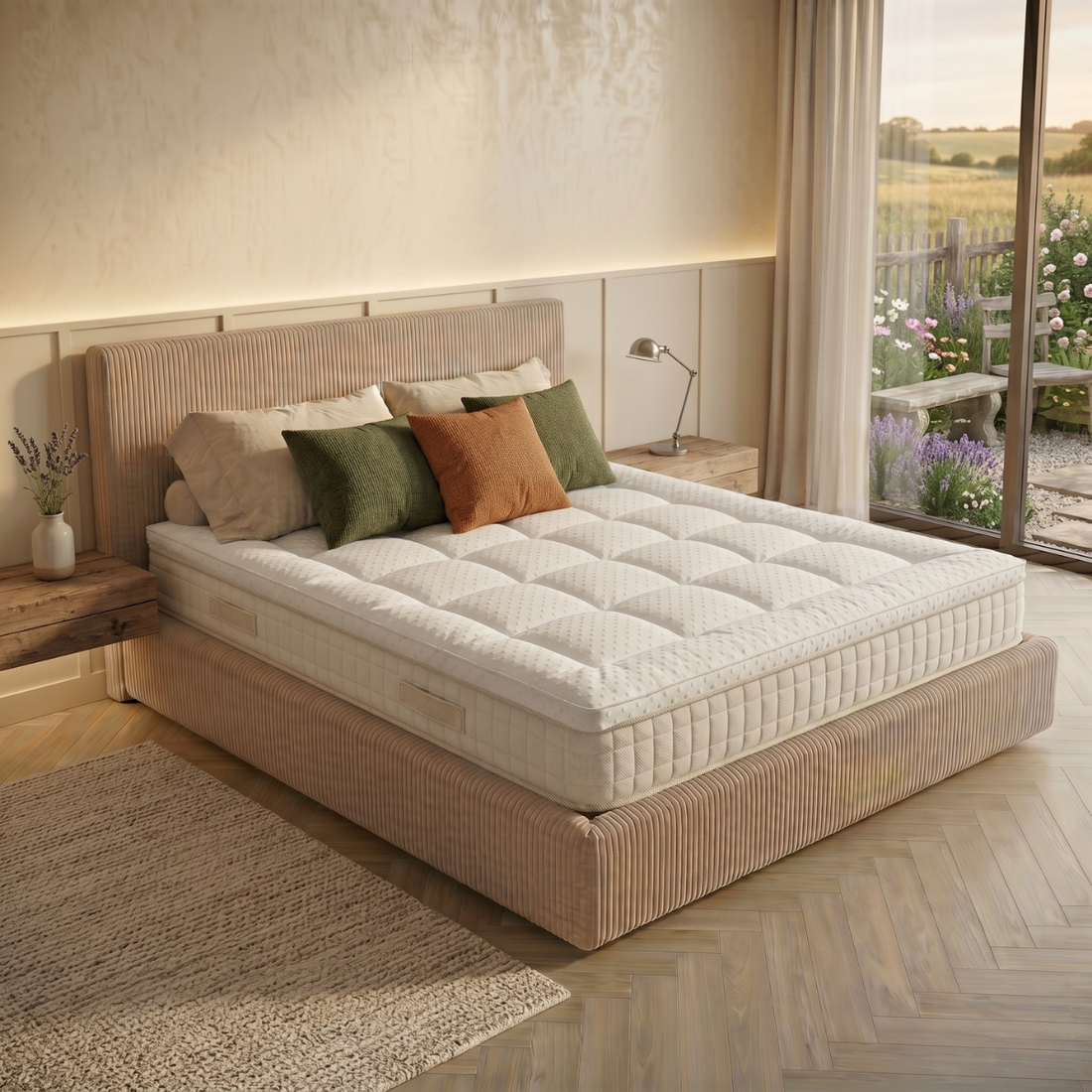 Surmatelas haute densité, hypoallergénique, confortable - Collection Cosy