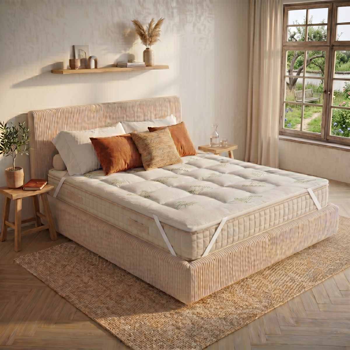 Bamboo microfiber mattress topper - Bamboo Collection