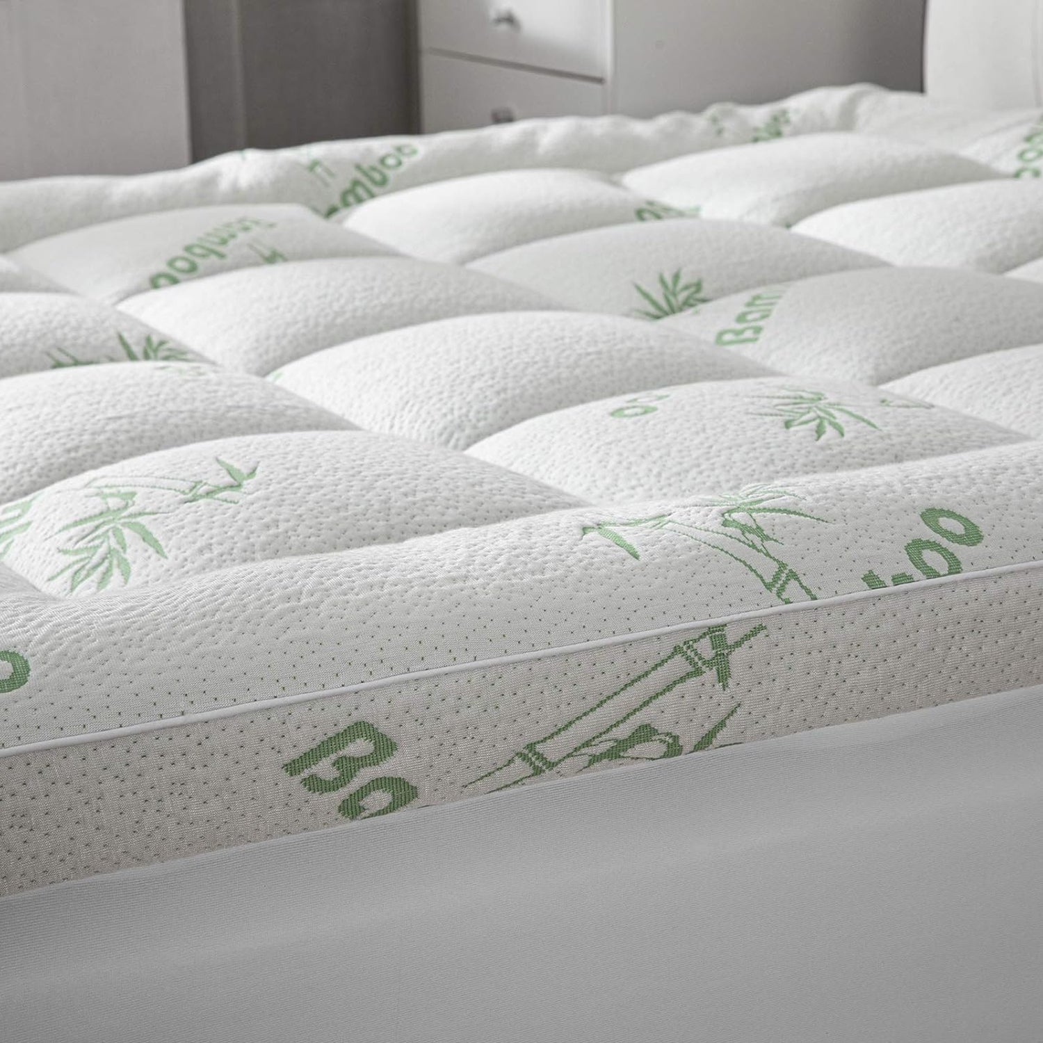 Surmatelas Bamboo : 100% Microfibre