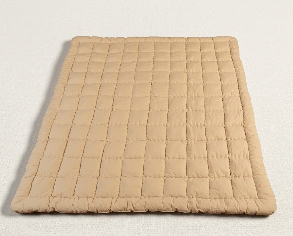 Surmatelas laine Mérinos 100% biologique, bonnet élastique - Collection Fjord