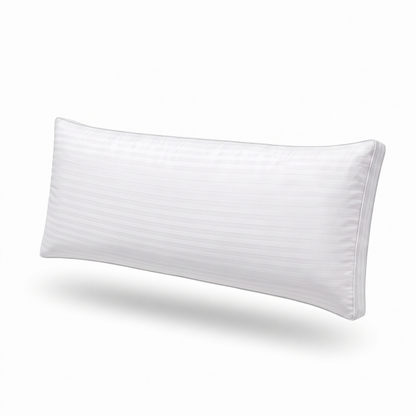 Traversin Hôtel Microfibre Tissu Jacquard Déhoussable - Collection Hôtellerie