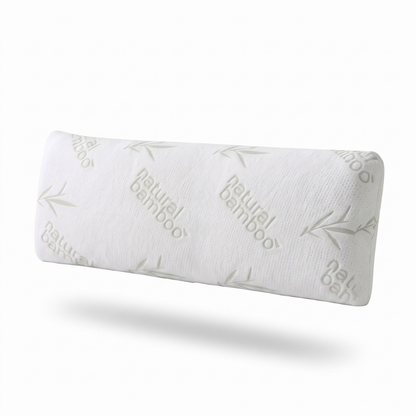 Traversin Ergonomique Mémoire de Forme Housse Bambou - Collection Naturelle