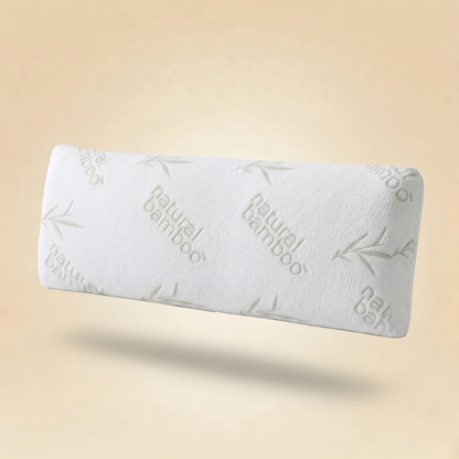 Traversin Ergonomique Mémoire de Forme Housse Bambou - Collection Naturelle