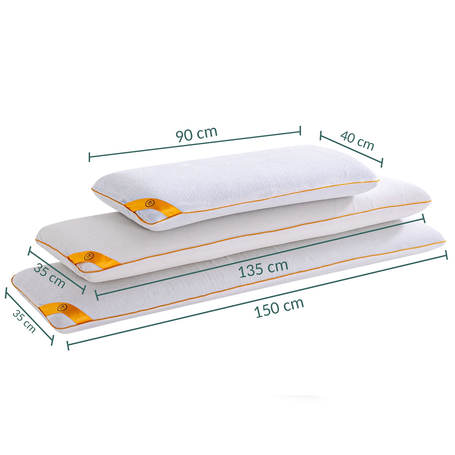 Emerald Promo Pack: Bettdecke &amp;amp; Kissen 40 x 70 cm und 60 x 60 cm + Nackenrolle