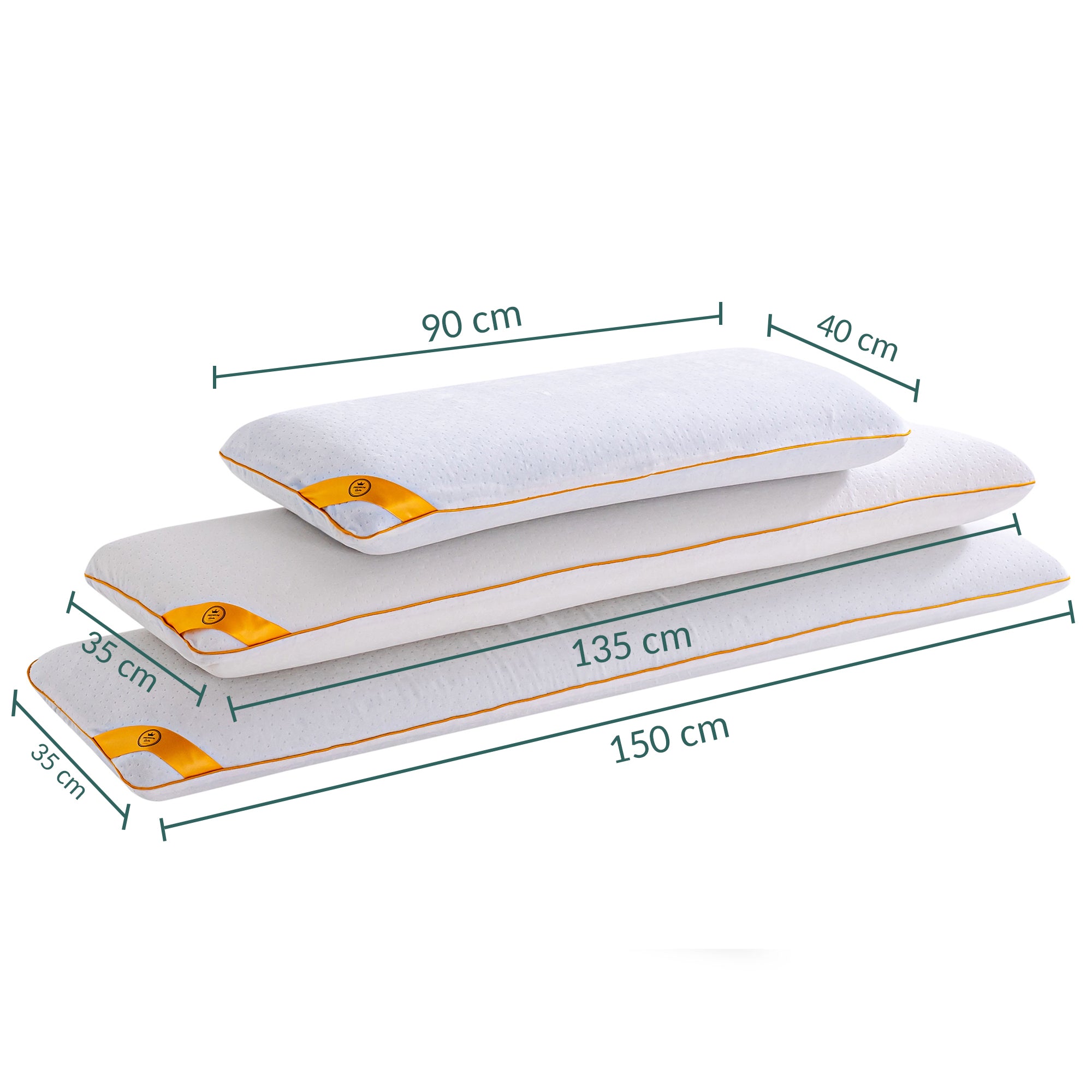 Emerald Promo Pack: Bettdecke &amp;amp; Kissen 40 x 70 cm und 60 x 60 cm + Nackenrolle