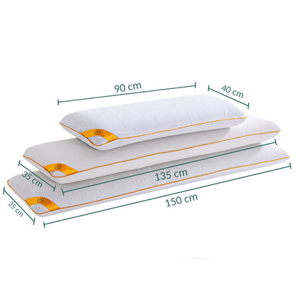 Emerald Promo Pack: Bettdecke &amp;amp; Kissen 40 x 70 cm und 60 x 60 cm + Nackenrolle