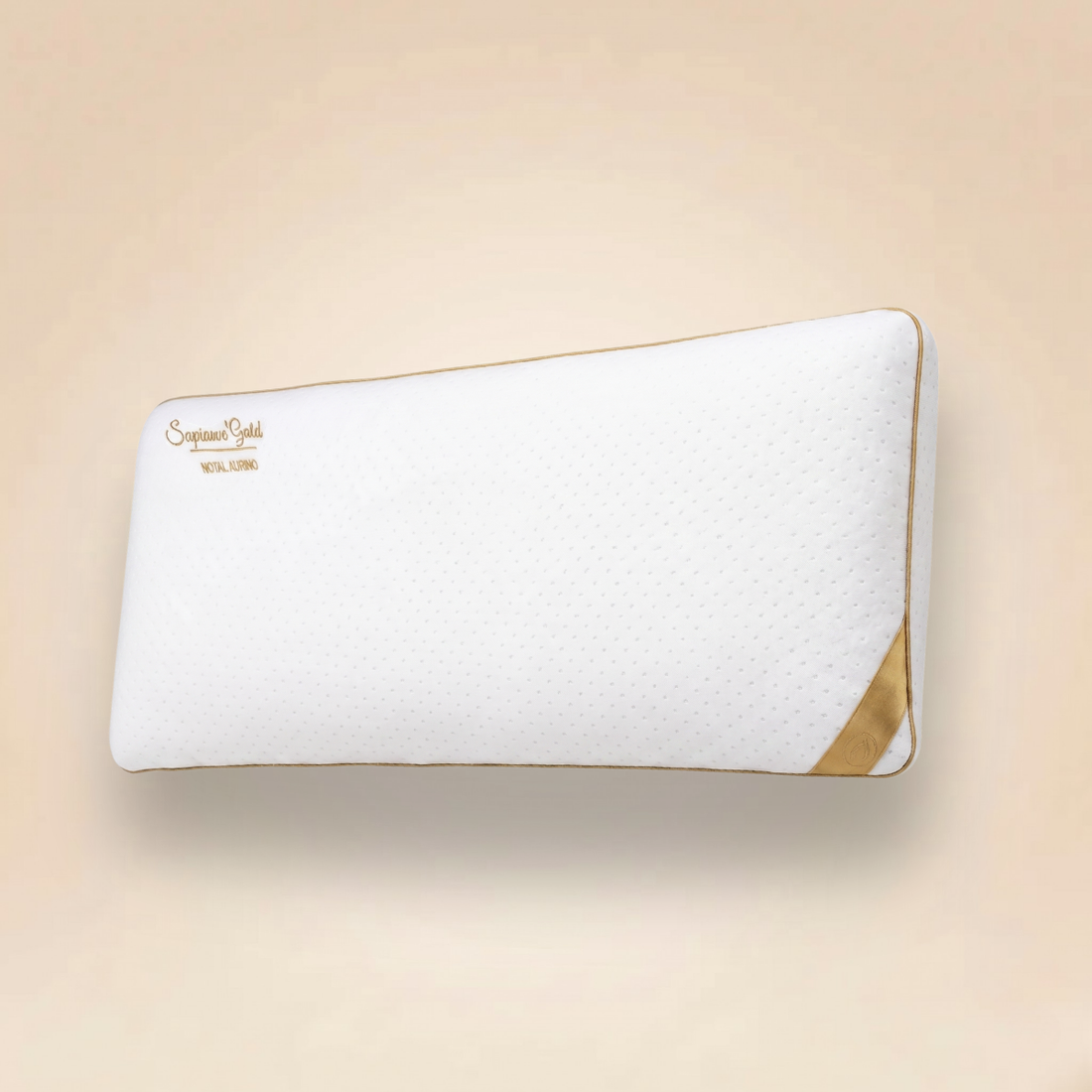 Traversin mémoire de forme, soutien cervical, déhoussable - Collection Gold