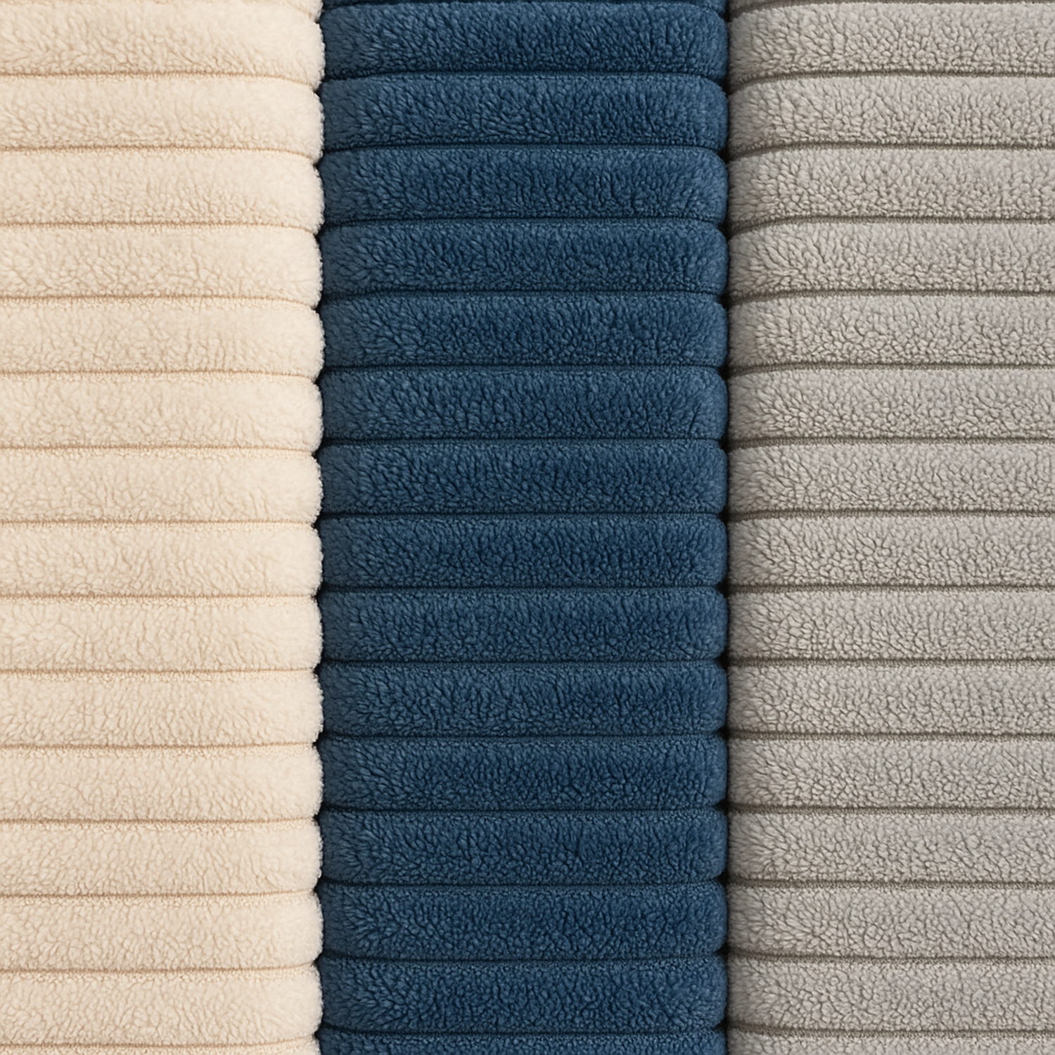 Pack Lit Electrique orthopédique velours côtelé gris Technoflex : matelas inclus