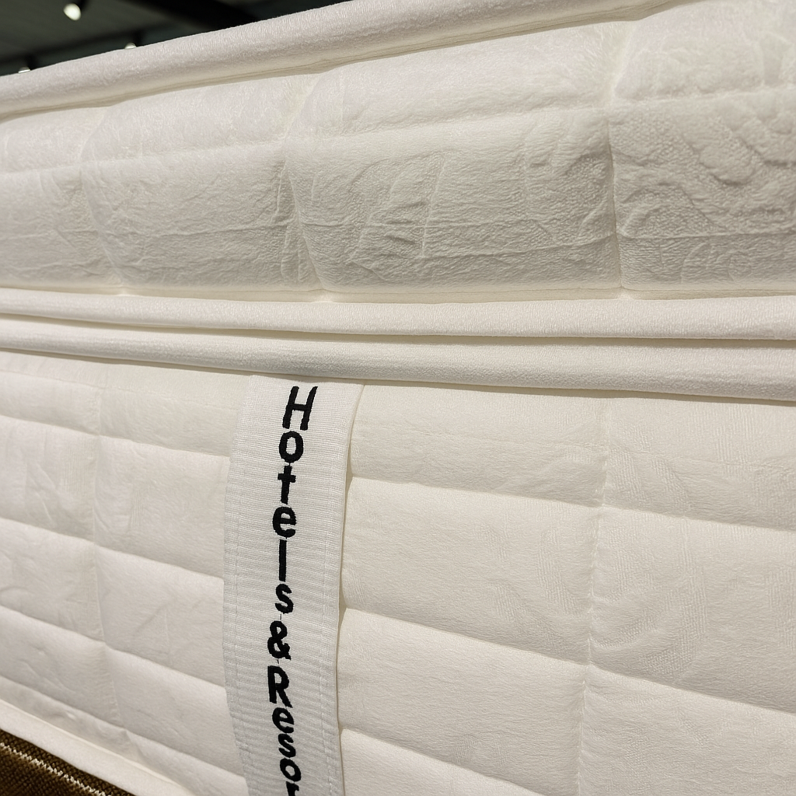 Matelas latex 35 cm, crin de cheval, mémoire de forme et ressorts ensachés - Collection Amethyste