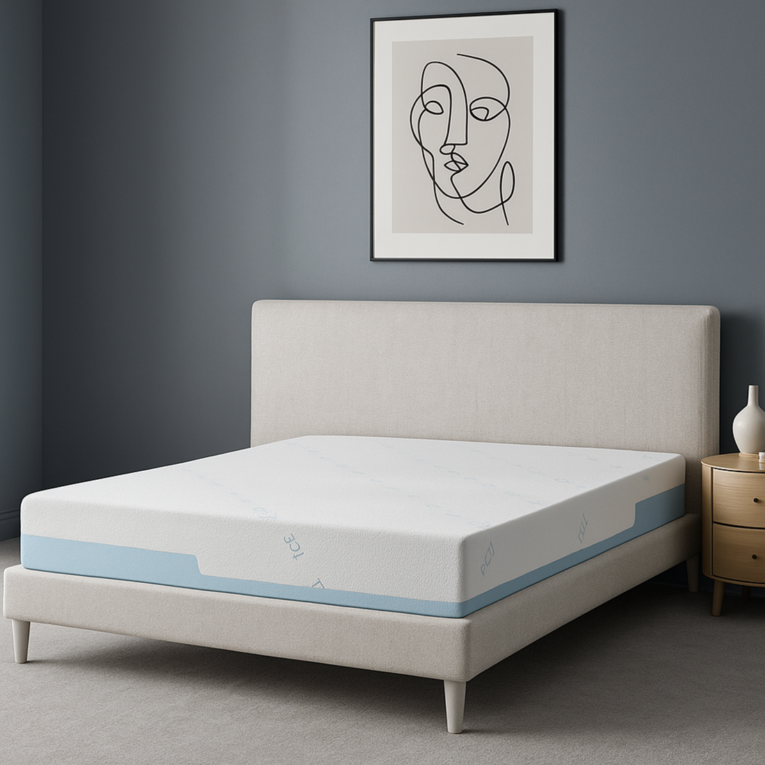 Matelas Universel II : mémoire de forme et zones ergonomiques