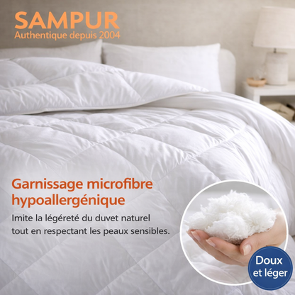 Couette haut de gamme grand froid, réversible - Collection Coton Club