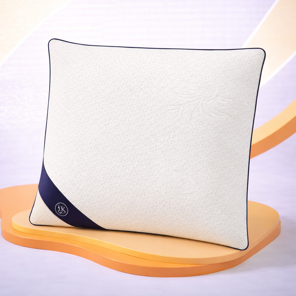Memory foam pillow, micro-perforated, removable cover - Fantasia Black Collection