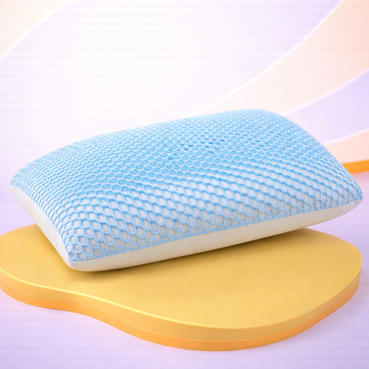Smart memory foam pillow, honeycomb structure - TPE Collection