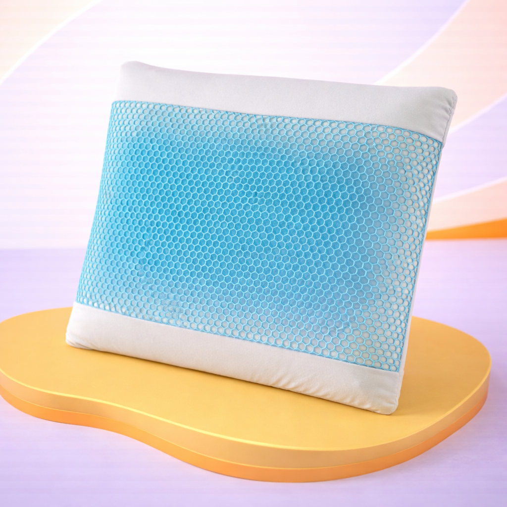 Smart memory foam pillow, honeycomb structure - TPE Collection