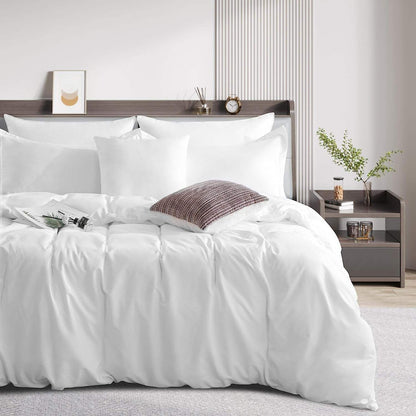 Drap housse élastique, respirant, blanc - Collection Unie