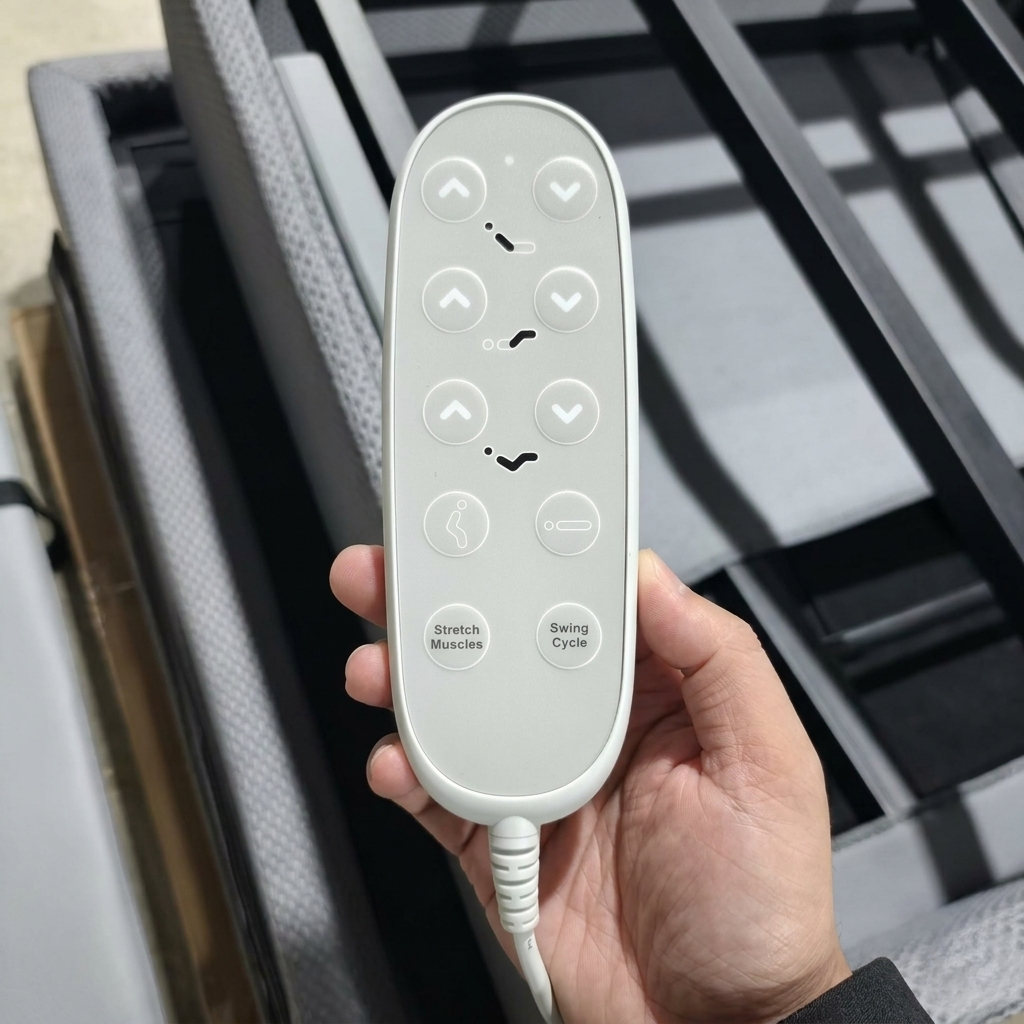 Electric adjustable bed, enhanced autonomy - Eazy Collection